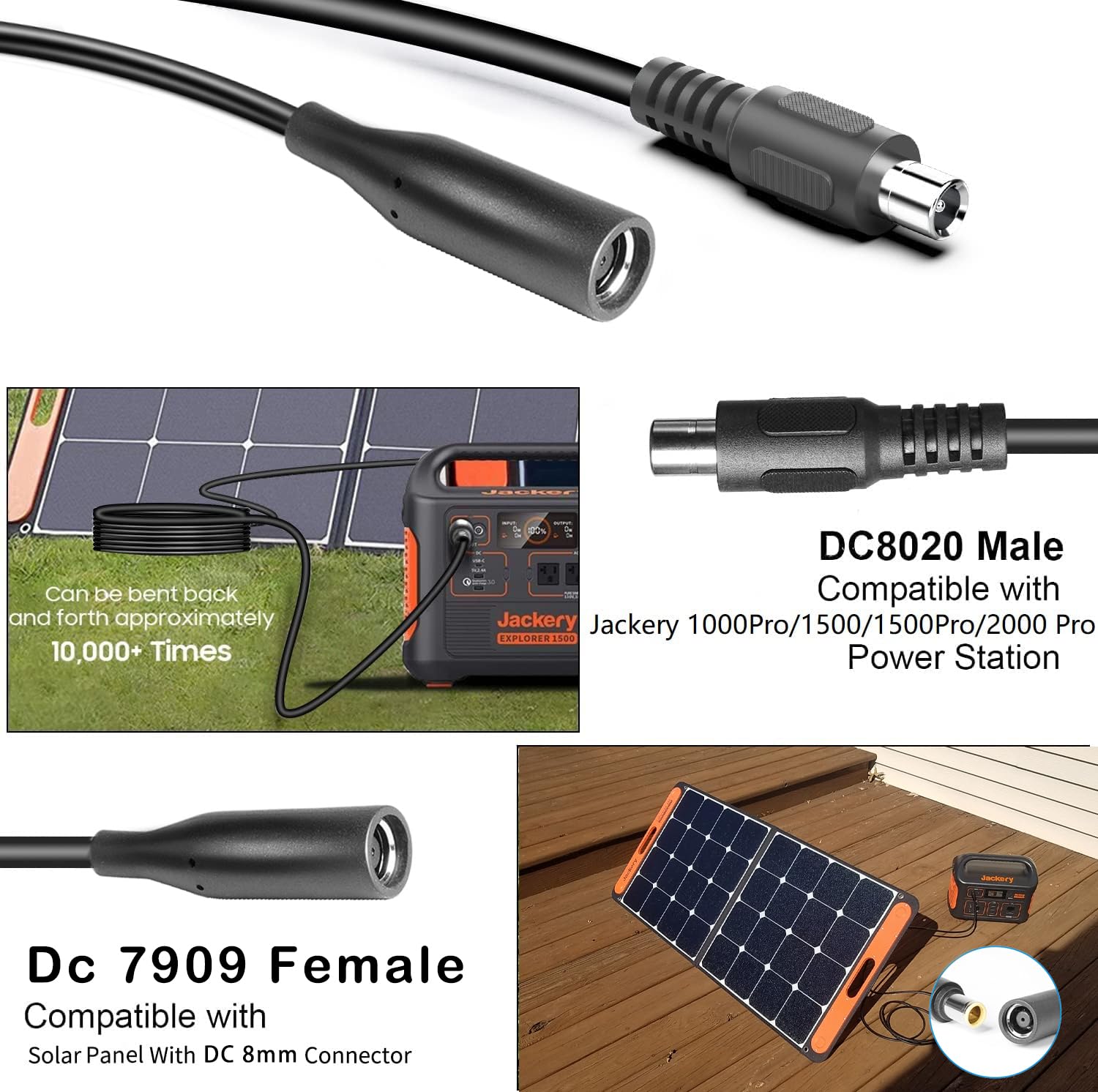 Amazon.com: for Jackery 1000V2/1500/2000 V2 Pro Plus Extension